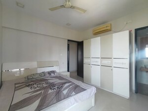 Bedroom in 3 BHK Apartment at Lodha Luxuria, Majiwada – for Rent