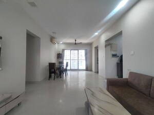 Building Lobby in 3 BHK Apartment at Lodha Luxuria, Majiwada – for Rent