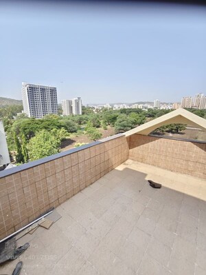 Balcony in 2 BHK Apartment at Nikash Skies CHS, Pashan – for Rent