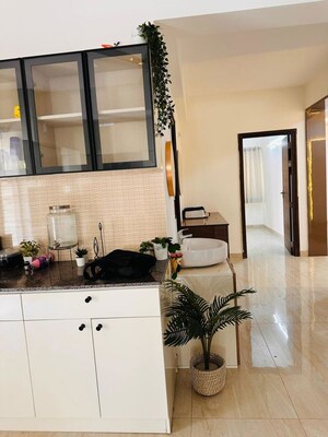 Living Room in 3 BHK Apartment at Lakshmi Cadillac, Kondapur – for Rent