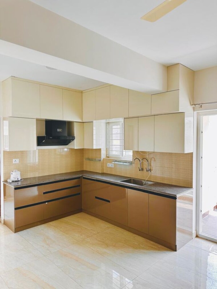 Kitchen, lakshmi-cadillac 3 Bedroom 2000 Sq.Ft. Apartment In Kondapur Hyderabad 10612334