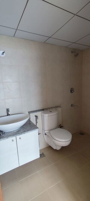 Bathroom in 3 BHK Apartment at Karle Vario Homes, Hebbal – for Rent