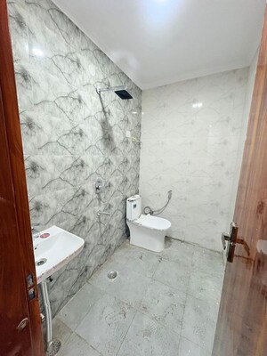 Bathroom in 2 BHK Builder Floor at Saket – for Rent