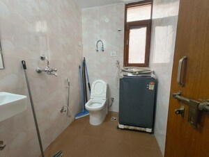 Bathroom in 2 BHK Apartment at Dwarka – for Rent
