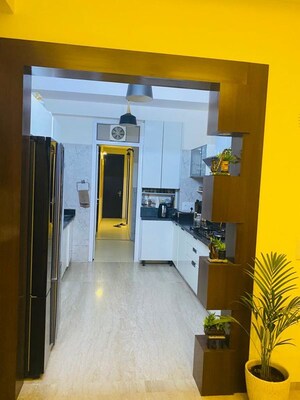 Building Lobby in 5 BHK Apartment at Prateek Edifice, Sector 107 – for Rent