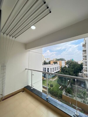 Balcony in 2 BHK Apartment at Puravankara Purva Zenium, Hosahalli – for Rent