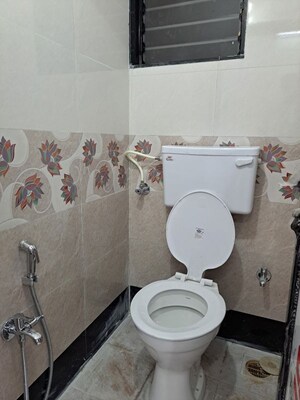 Bathroom in 2 BHK Apartment at Powai Cosmopolitan CHS, Powai – for Rent
