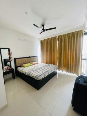 Bedroom in 2 BHK Apartment at Duville Riverdale Heights, Kharadi – for Rent