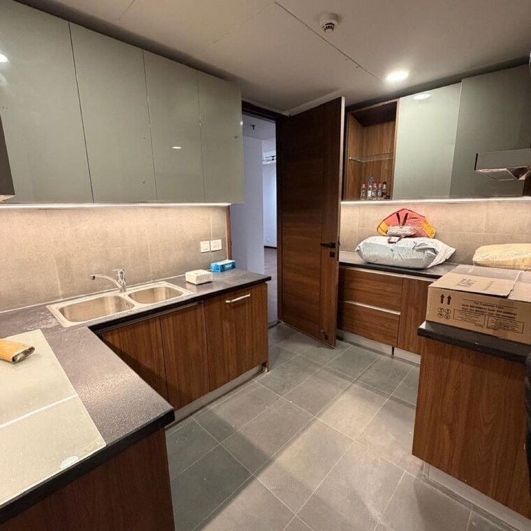 Kitchen, krisumi-waterfall-suites 3 Bedroom 1758 Sq.Ft. Apartment In Sihi Gurgaon 10612442