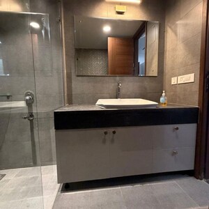 Attached Bathroom in 3 BHK Apartment at Krisumi Waterfall Suites, Sihi – for Rent