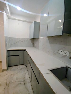 Kitchen in 2 BHK Builder Floor at Saket – for Rent