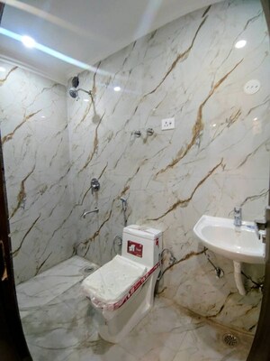 Bathroom in 2 BHK Builder Floor at Saket – for Rent