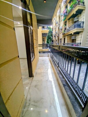 Balcony in 2 BHK Builder Floor at Saket – for Rent