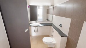 Bathroom in 3 BHK Apartment at Salarpuria Gold Summit, Hennur – for Sale