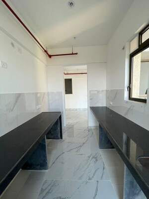 Kitchen in 1 BHK Apartment at Raymond Ten X Habitat, Pokhran Road No Two – for Rent