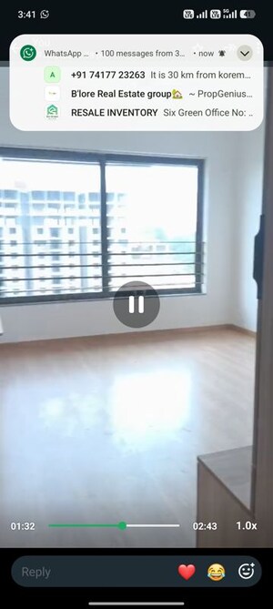 Room in 2 BHK Apartment at Arvind Bel Air, Yelahanka – for Rent