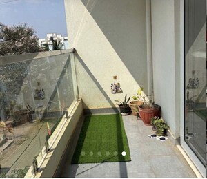 Balcony in 3 BHK Apartment at ASN Gardenia, Horamavu – for Rent