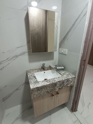 Bathroom in 2.5 BHK Builder Floor at Smart World Gems, Sector 89 – for Rent