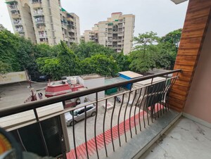 Balcony in 3 BHK Apartment at Dwarka – for Rent