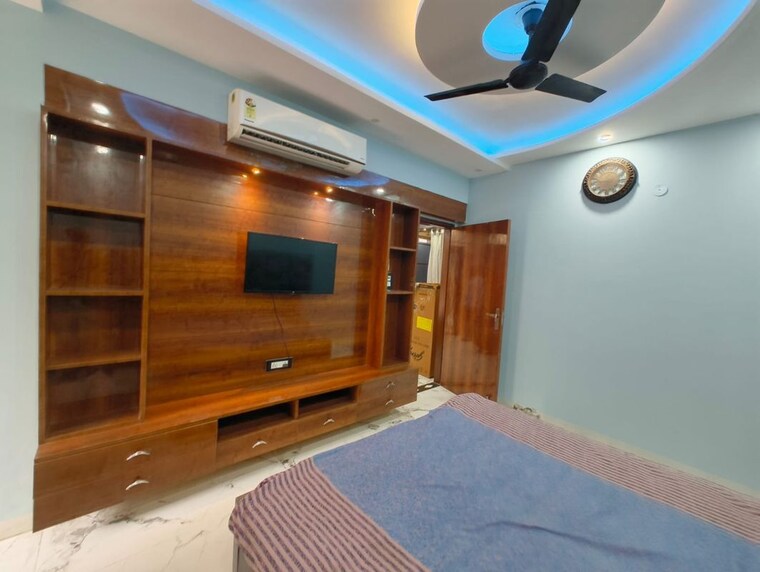 Bedroom, dwarka 3 Bedroom 1600 Sq.Ft. Apartment In Dwarka Delhi 10612513