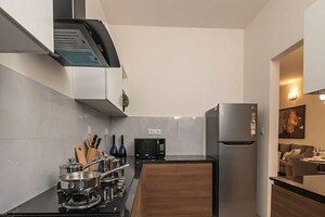 Kitchen in 2 BHK Apartment at Besant Nagar – for Sale