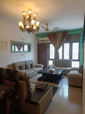 Living Room in 3 BHK Builder Floor at Sector 22 – for Rent