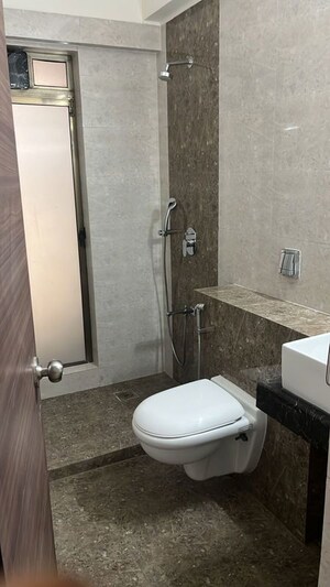 Bathroom in 2 BHK Apartment at Raj Infinia, Malad West – for Sale