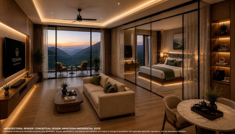Living Room, tapovan Studio 560 Sq.Ft. Apartment In Tapovan Rishikesh 10612562