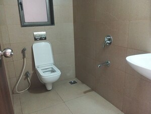 Bathroom in 2 BHK Apartment at Runwal Eirene, Balkum Pada – for Rent