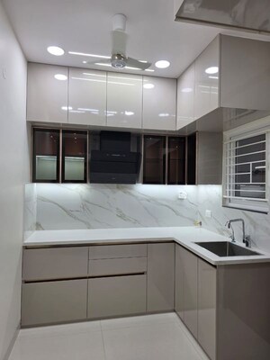 Kitchen in 2.5 BHK Apartment at My Home Sayuk, Tellapur – for Rent