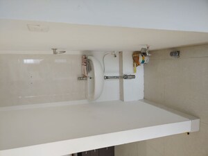 Bathroom in 1 BHK Apartment at Shapoorji Pallonji Vanaha Springs, Bavdhan – for Rent