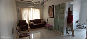 Living Room in 1 BHK Apartment at RDC Pinewood, Thane West – for Rent