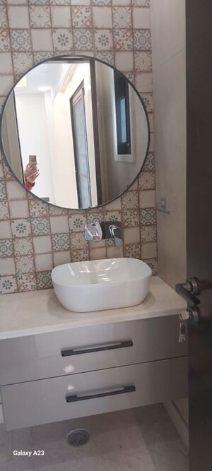 Bathroom in 3 BHK Builder Floor at Saraswati Vihar – for Sale
