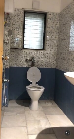 Bathroom in 3 BHK Apartment at Khar West – for Rent