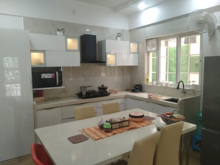 Kitchen, ng-rathi-palm-nest 3 Bedroom 1000 Sq.Ft. Apartment In Wagholi Pune 10612668