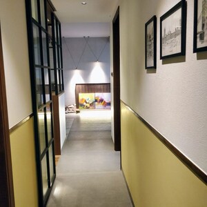 Staircase in 3 BHK Apartment at Lodha Trump Tower, Worli – for Rent
