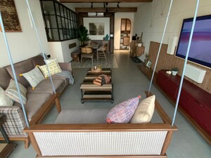 Bedroom in 3 BHK Apartment at Lodha Trump Tower, Worli – for Rent