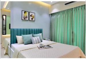 Bedroom in 2 BHK Apartment at Group Seven Rushi Heights, Goregaon East – for Sale