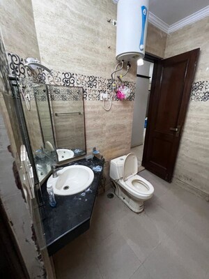 Bathroom in 2 BHK Apartment at Naraina – for Rent