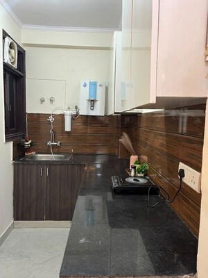 Kitchen in 1 BHK Apartment at Chattarpur – for Rent