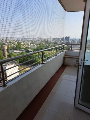 Balcony in 3 BHK Builder Floor at Sector 22 – for Rent
