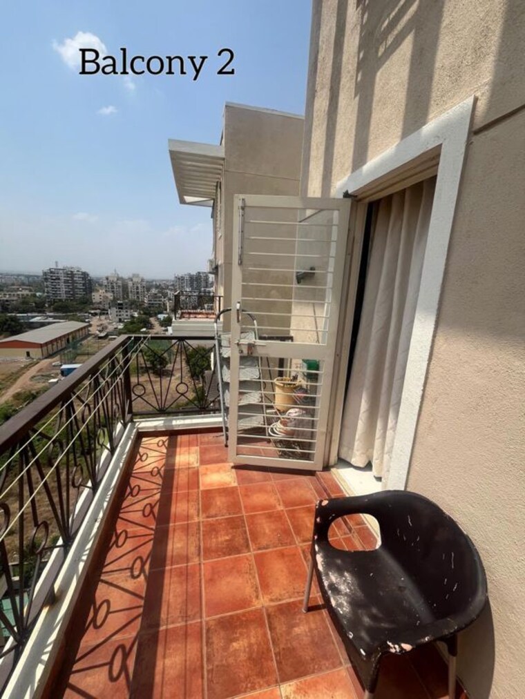 Balcony, nyati-elan 2 Bedroom 820 Sq.Ft. Apartment In Wagholi Pune 10612731