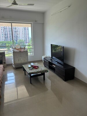 Living Room in 2 BHK Apartment at Nyati Elan, Wagholi – for Sale
