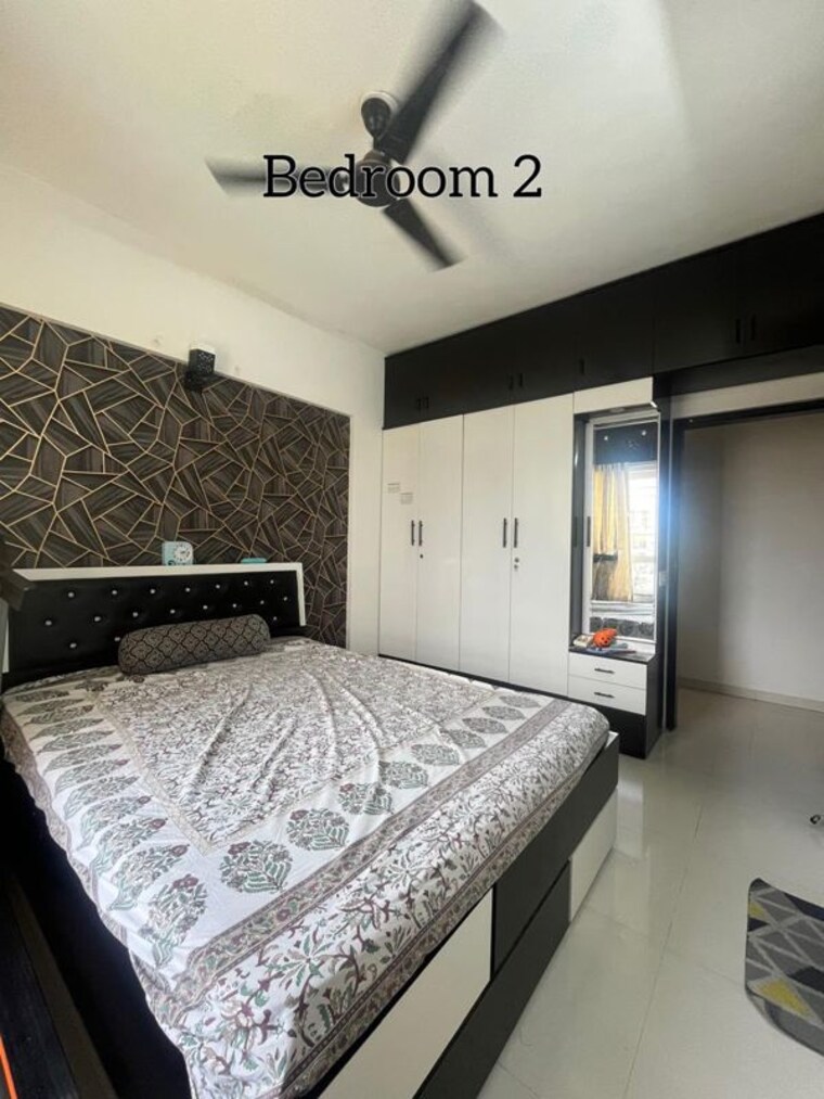 Bedroom, nyati-elan 2 Bedroom 820 Sq.Ft. Apartment In Wagholi Pune 10612731