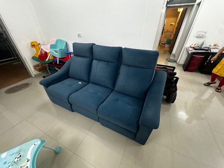Living Room, nyati-elan 2 Bedroom 820 Sq.Ft. Apartment In Wagholi Pune 10612731