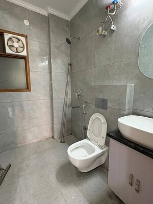 Bathroom in 2 BHK Builder Floor at Saket – for Rent
