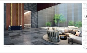 Common Area in 3 BHK Apartment at Krisumi Waterfall Residences, Sector 36a – for Sale