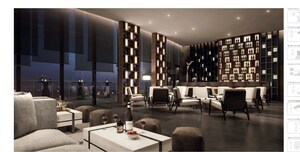 Living Room in 3 BHK Apartment at Krisumi Waterfall Residences, Sector 36a – for Sale