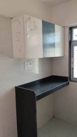 Kitchen in 1 BHK Apartment at Budhha Heights, Mira Road – for Rent
