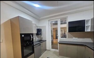 Kitchen in 3 BHK Apartment at Maya Green Lotus Utsav, International Airport Road – for Rent